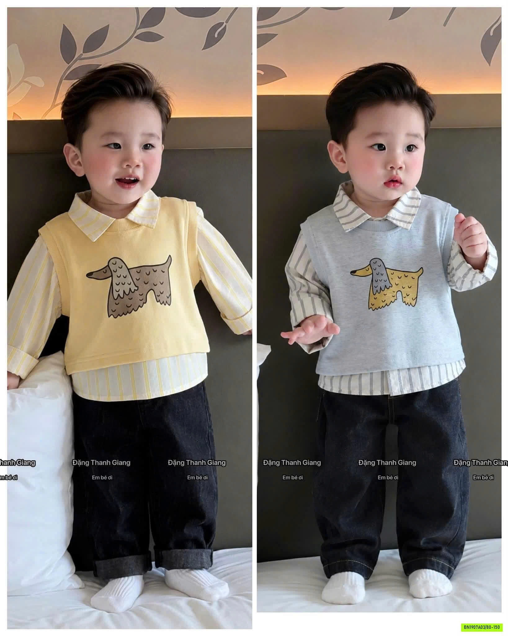 SÉT SƠ MI + GILE COTTON