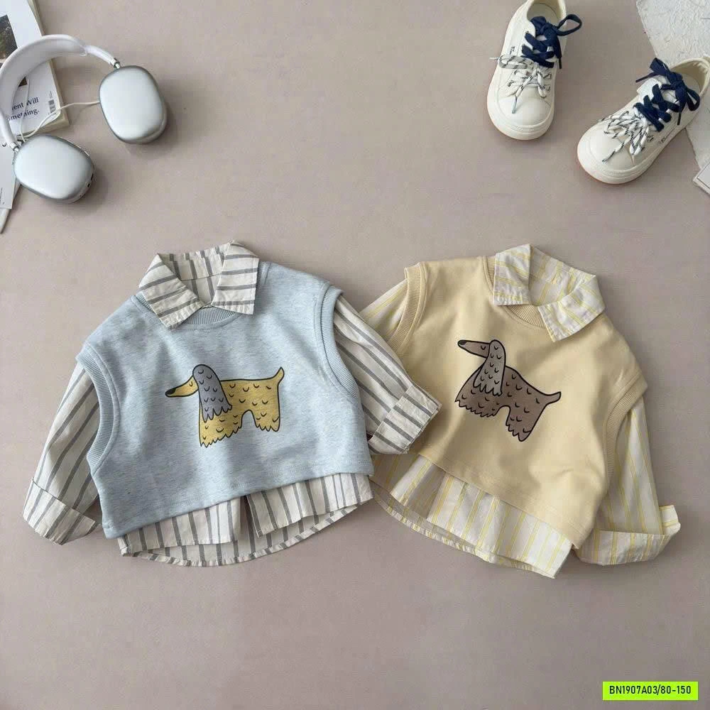 SÉT SƠ MI + GILE COTTON