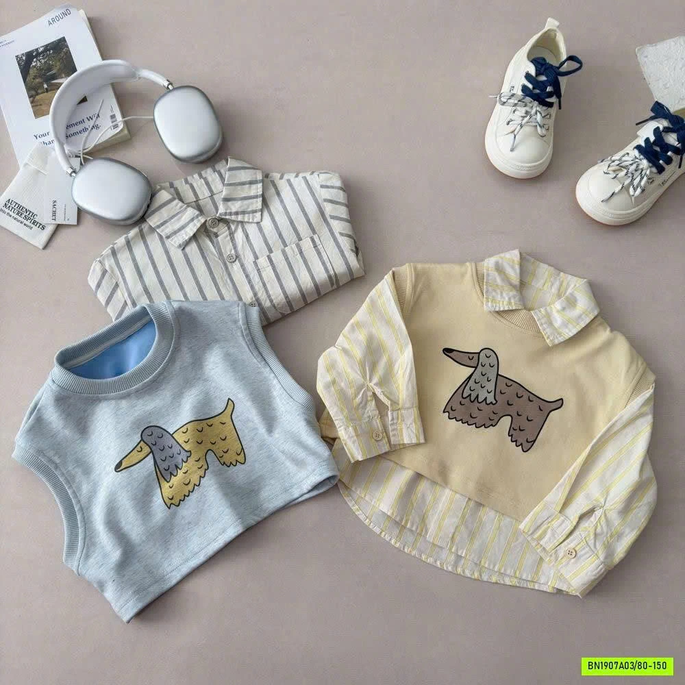 SÉT SƠ MI + GILE COTTON