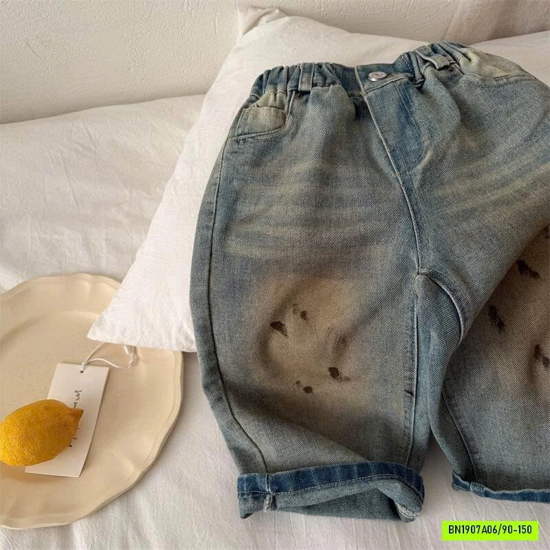 JEANS BAGGY VẢY SƠN MMY