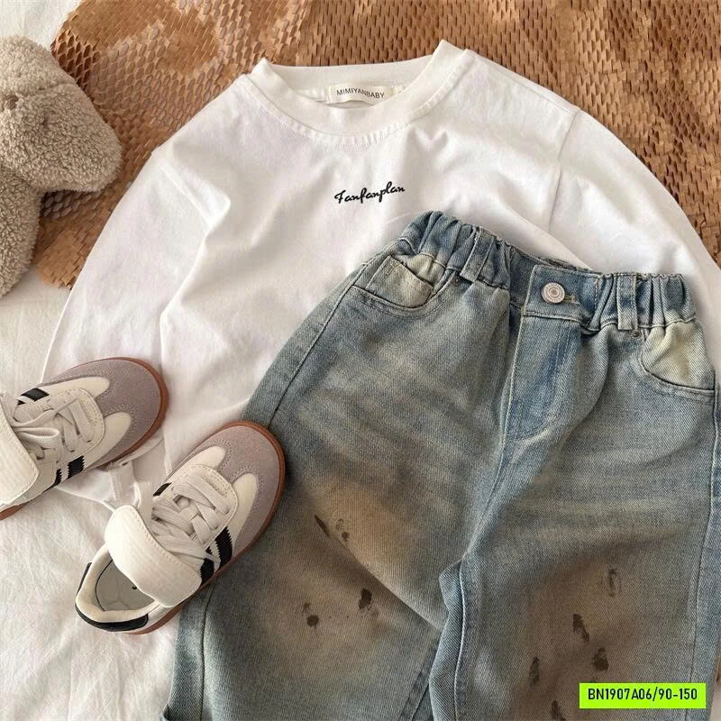 JEANS BAGGY VẢY SƠN MMY