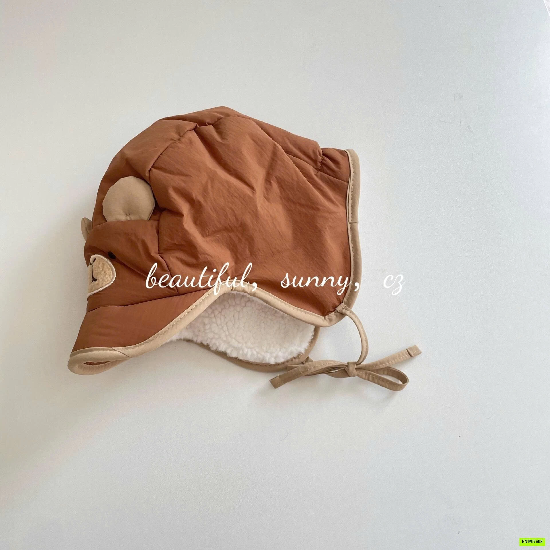 MŨ PHAO LÓT LÔNG CỪU THÚ CƯNG