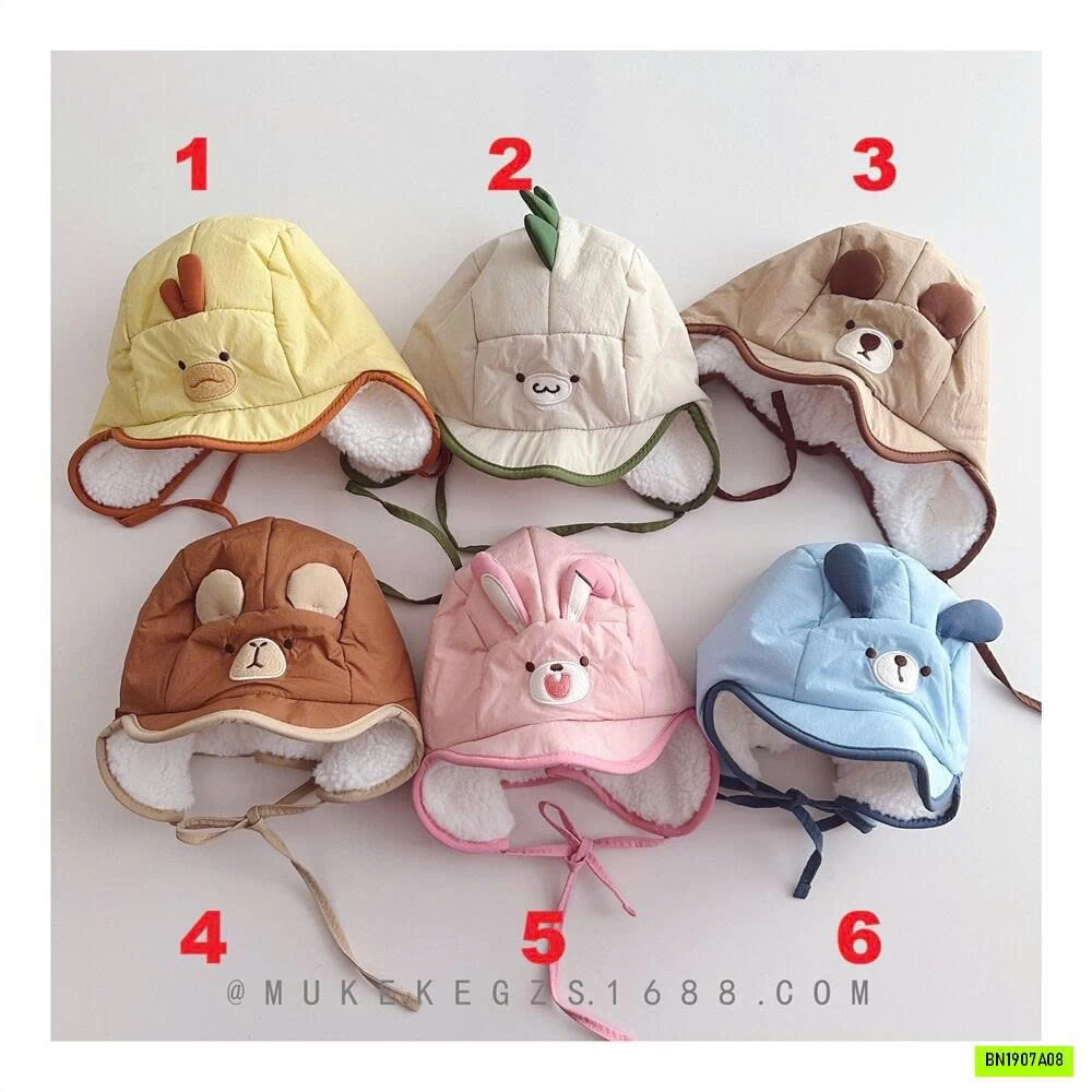 MŨ PHAO LÓT LÔNG CỪU THÚ CƯNG