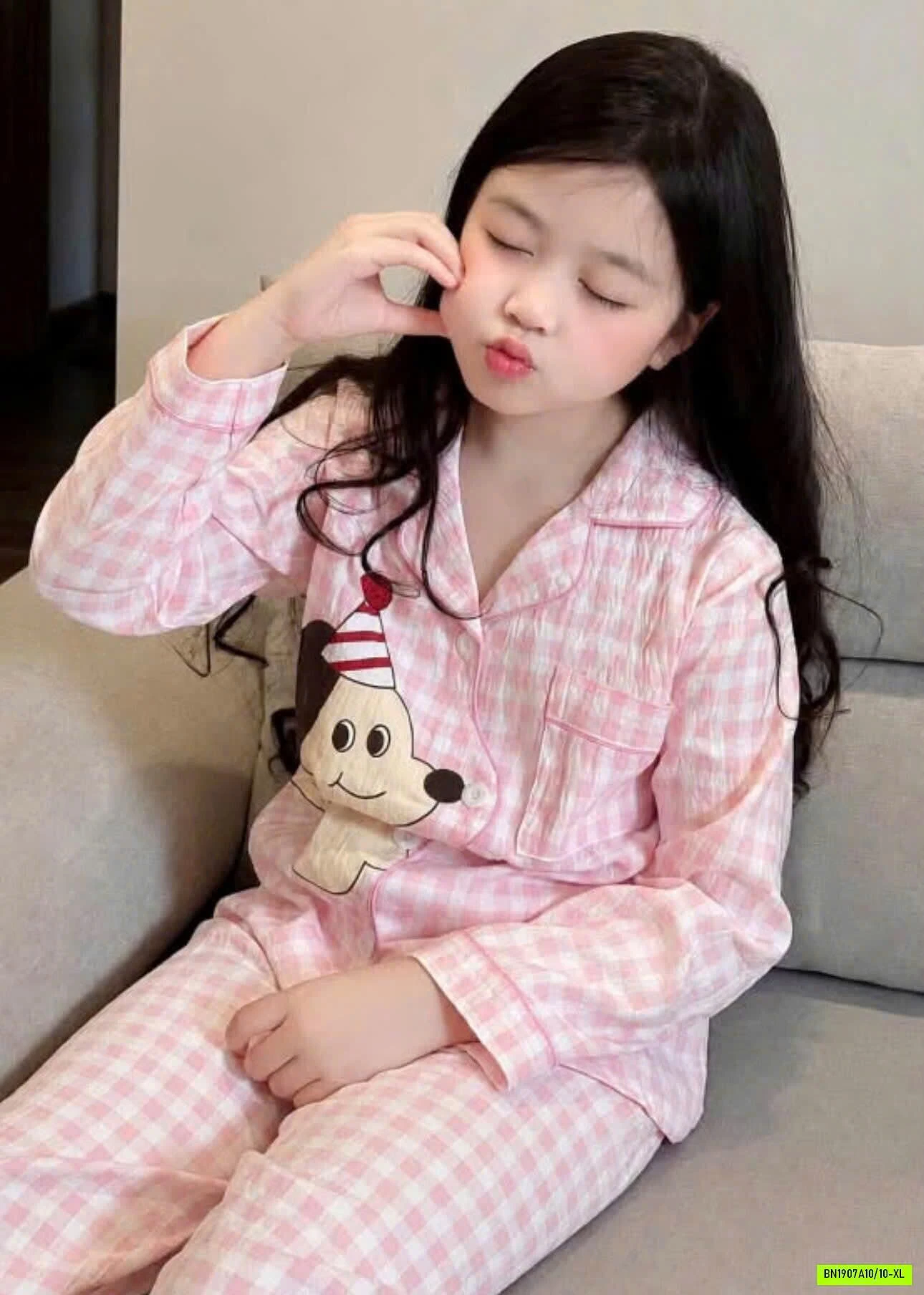 PIZAMA MẸ BÉ DỄ THƯƠNG