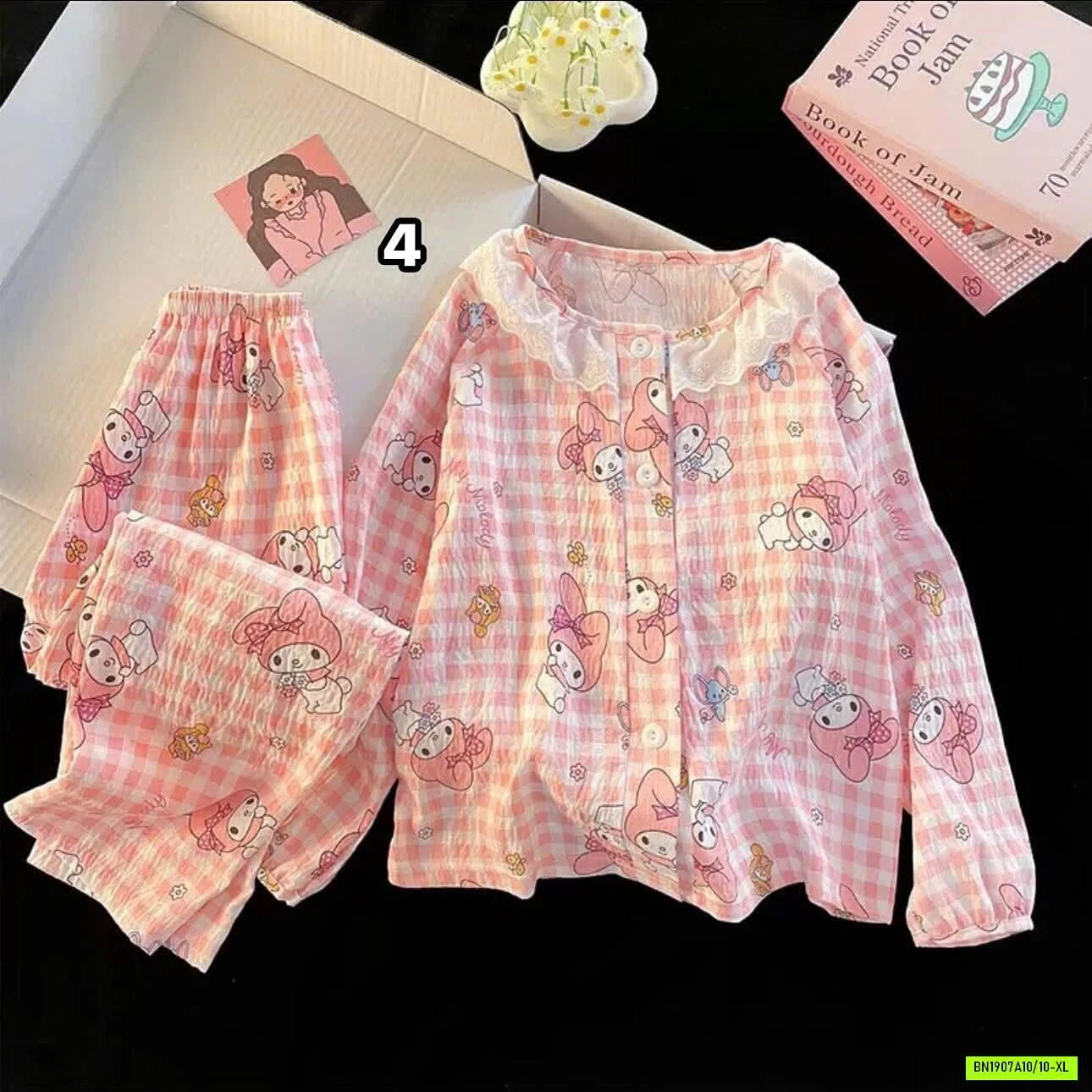PIZAMA MẸ BÉ DỄ THƯƠNG
