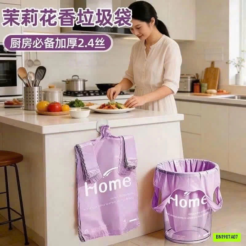 SÉT 100 TÚI ĐỰNG RÁC QUAI XÁCH