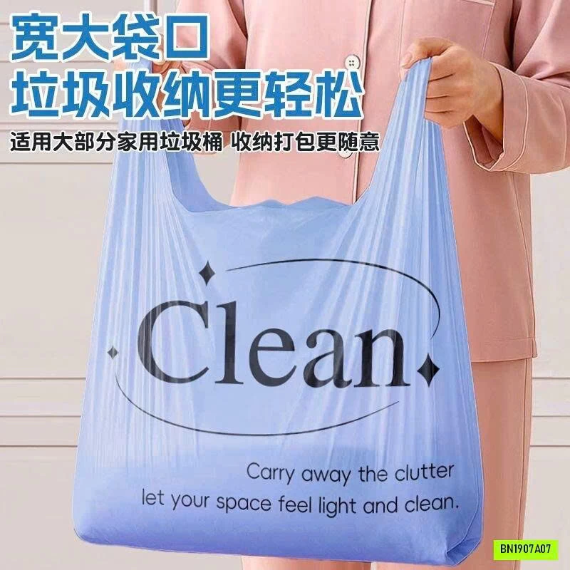 SÉT 100 TÚI ĐỰNG RÁC QUAI XÁCH