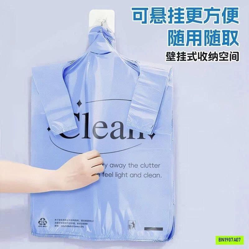 SÉT 100 TÚI ĐỰNG RÁC QUAI XÁCH
