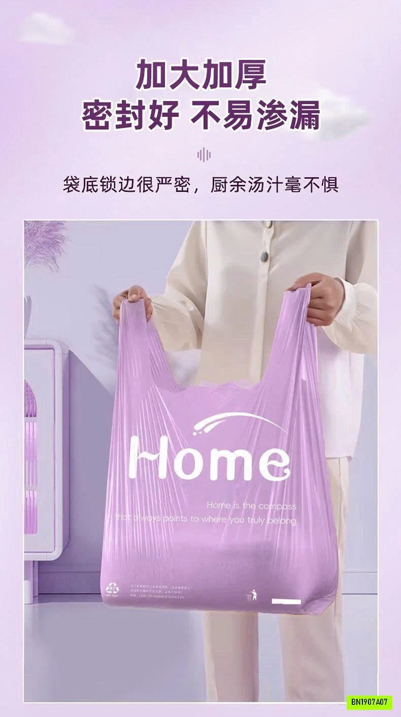 SÉT 100 TÚI ĐỰNG RÁC QUAI XÁCH