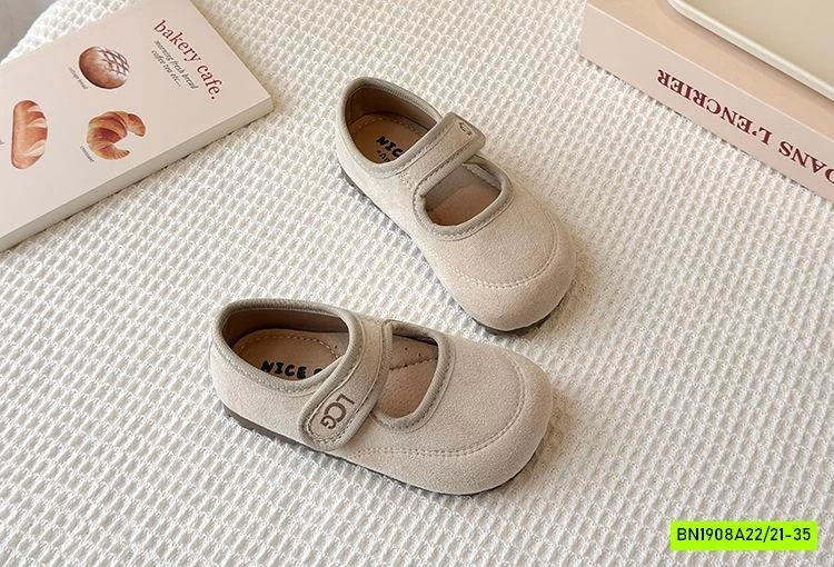 GIÀY BỆT DA LỘN QUAI DÁN