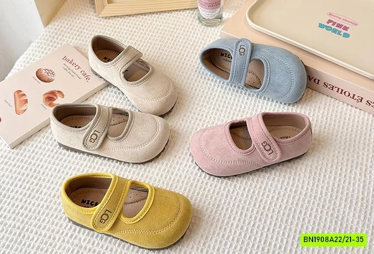 GIÀY BỆT DA LỘN QUAI DÁN