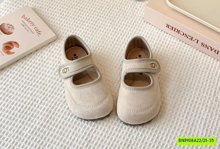 GIÀY BỆT DA LỘN QUAI DÁN