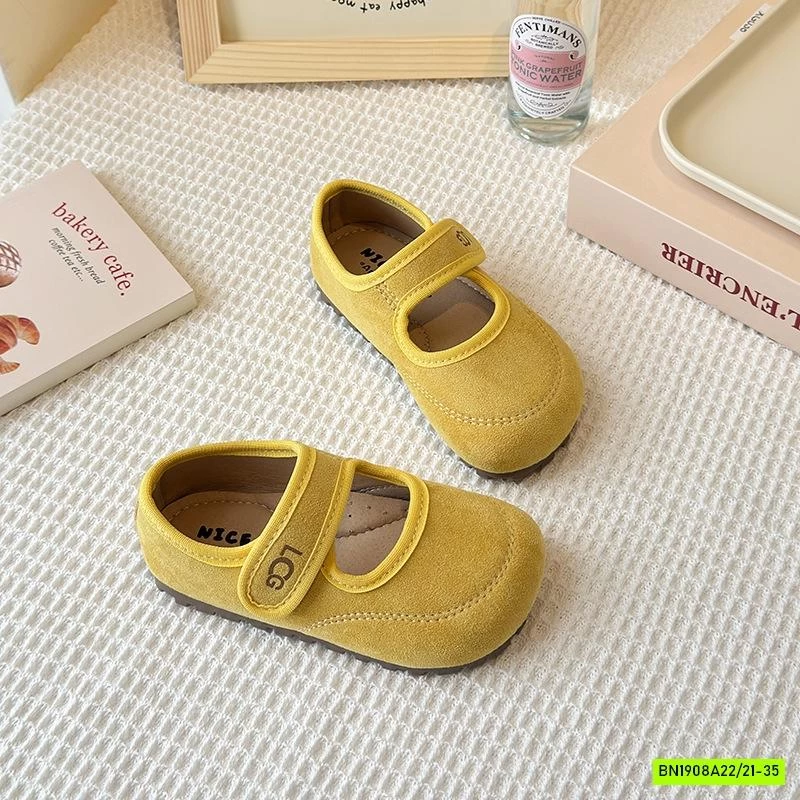 GIÀY BỆT DA LỘN QUAI DÁN