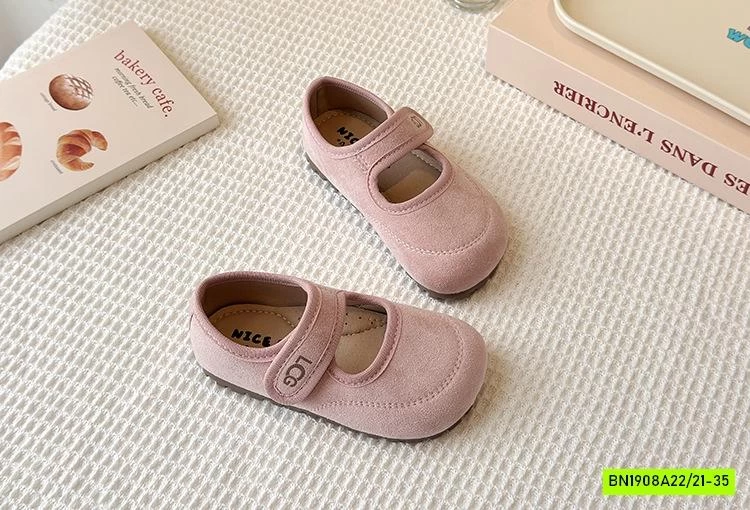 GIÀY BỆT DA LỘN QUAI DÁN