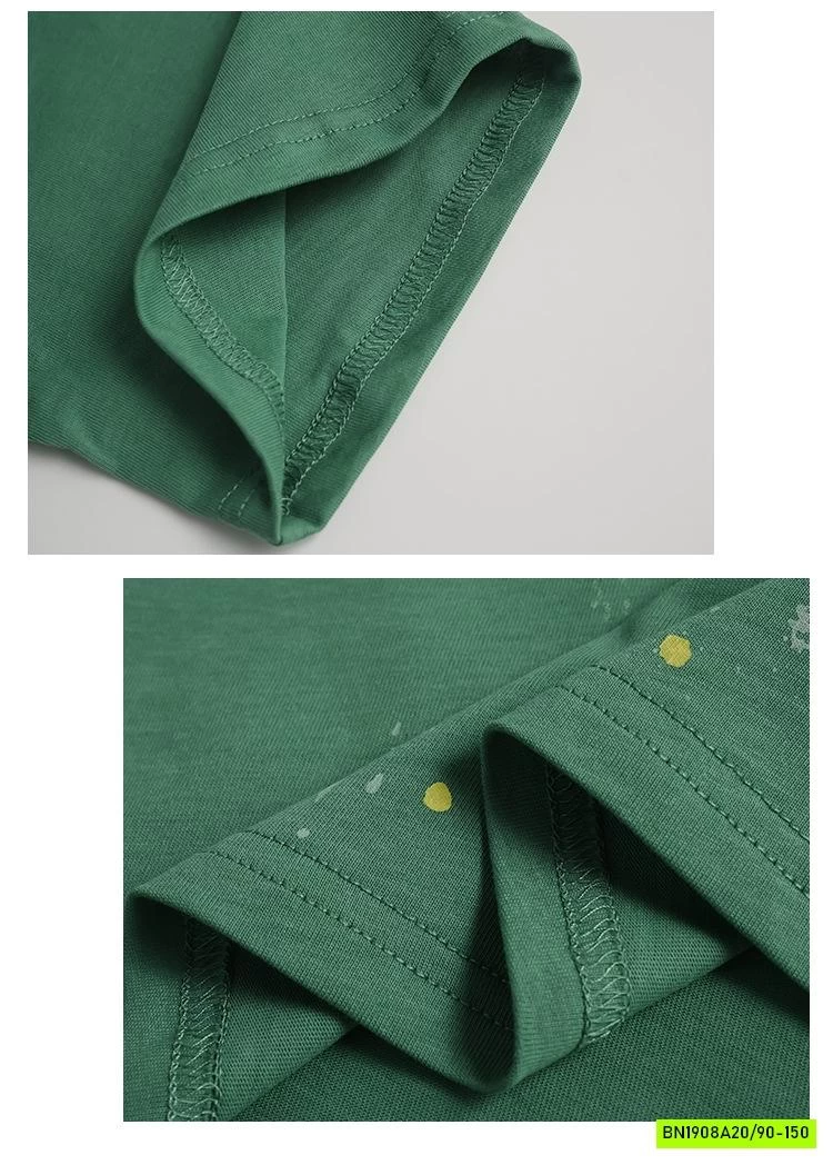 ÁO THUN XANH IN CHỮ