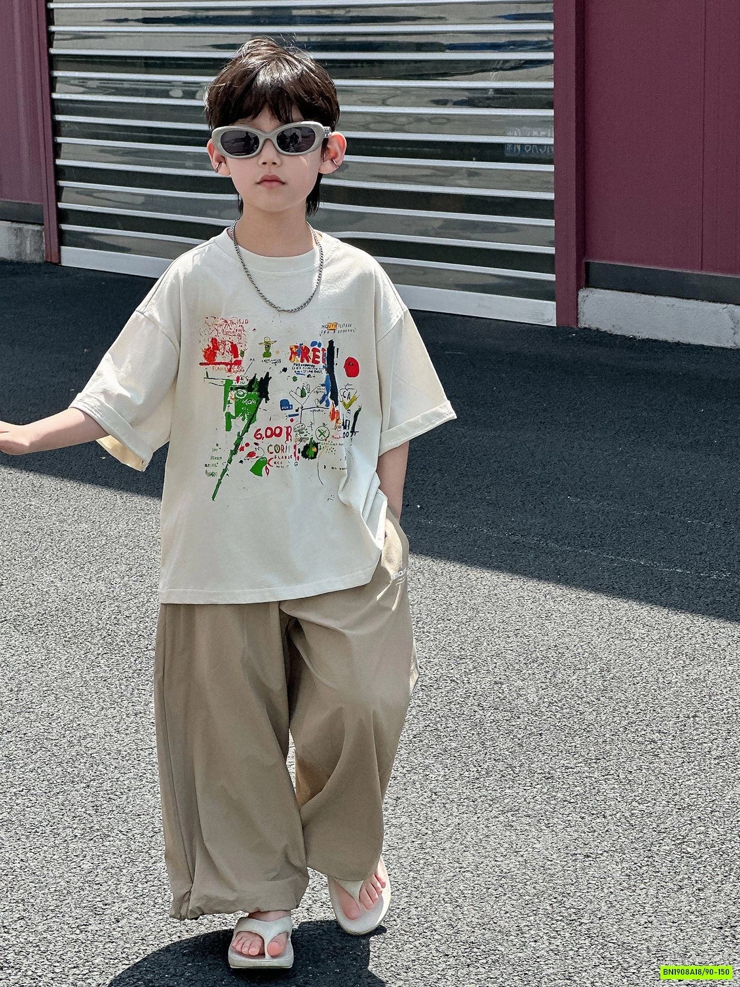 ÁO THUN IN HÌNH SẮC MÀU NGỘ NGHĨNH