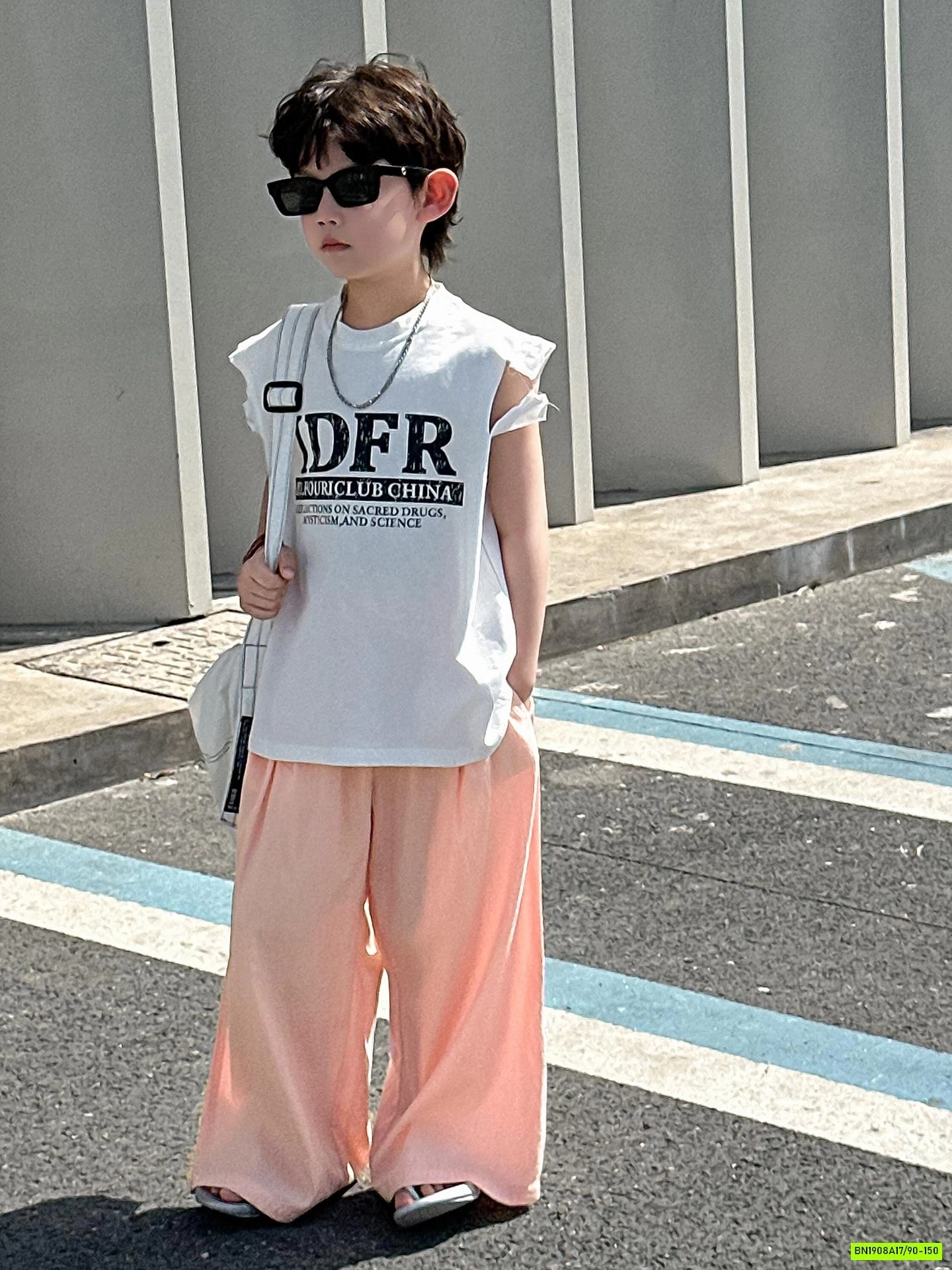 TANKTOP RÁCH MIX QUẦN SUÔNG HỒNG