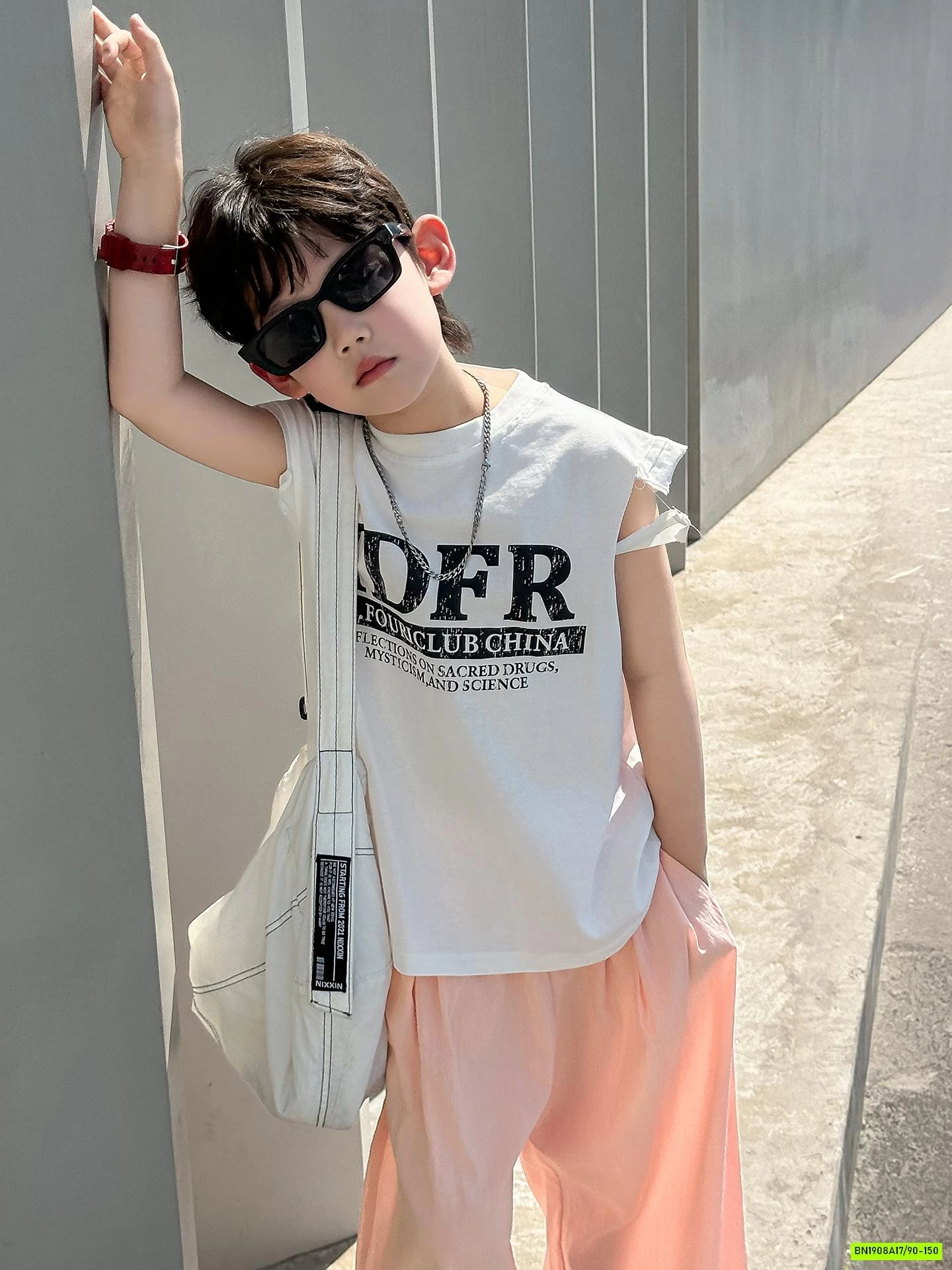 TANKTOP RÁCH MIX QUẦN SUÔNG HỒNG