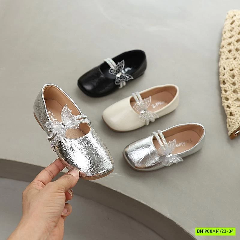 GIÀY BÚP BÊ GẮN BƯỚM