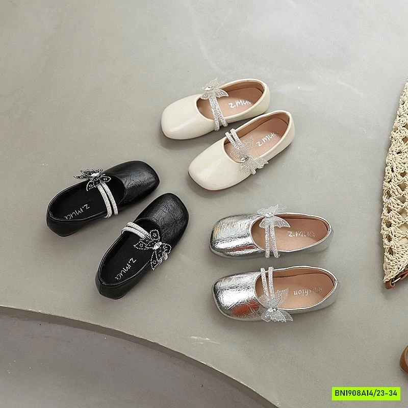 GIÀY BÚP BÊ GẮN BƯỚM