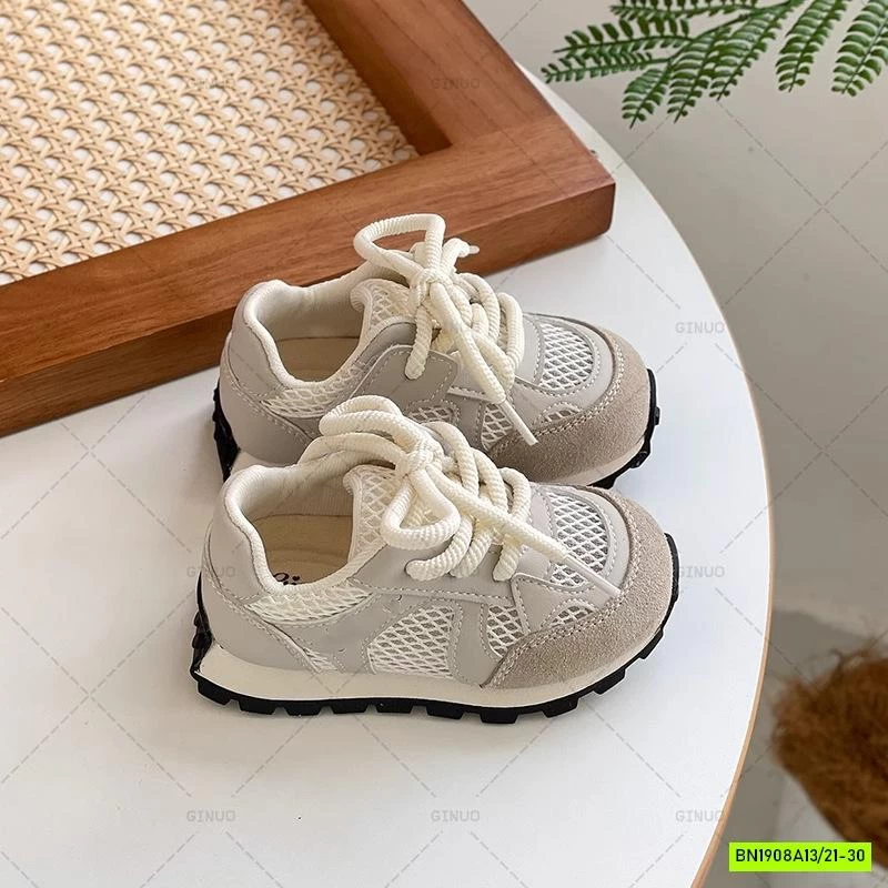 GIÀY LƯỚI THỂ THAO PHỐI DA LỘN