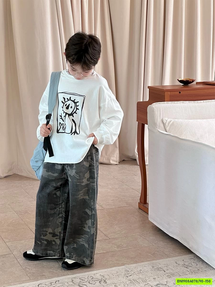 ÁO THUN IN HÌNH NGƯỜI NGỘ NGHĨNH