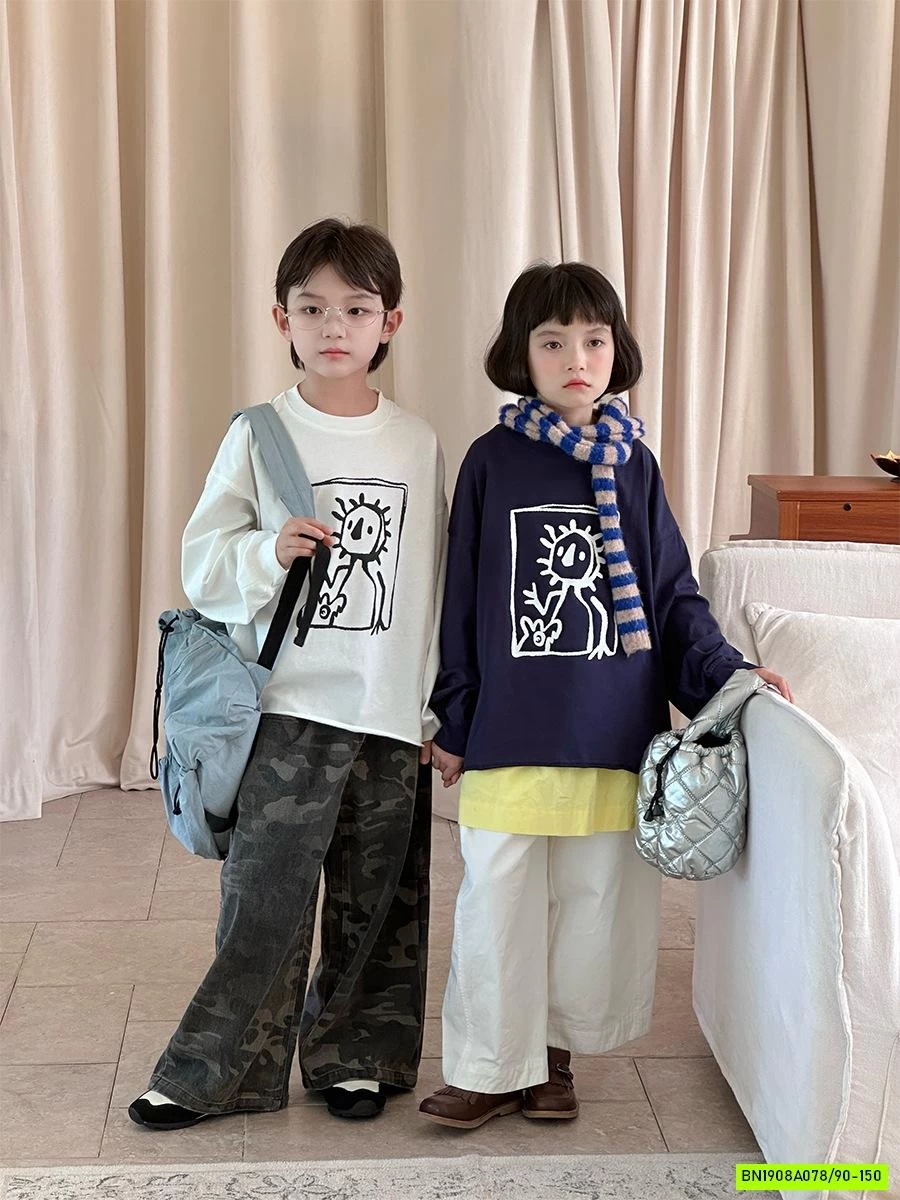 ÁO THUN IN HÌNH NGƯỜI NGỘ NGHĨNH