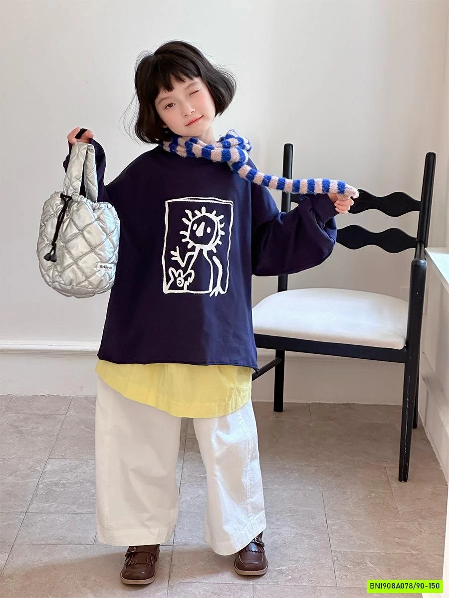 ÁO THUN IN HÌNH NGƯỜI NGỘ NGHĨNH