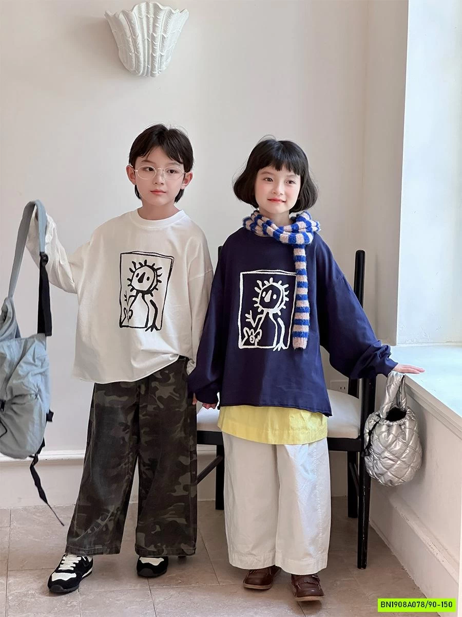 ÁO THUN IN HÌNH NGƯỜI NGỘ NGHĨNH