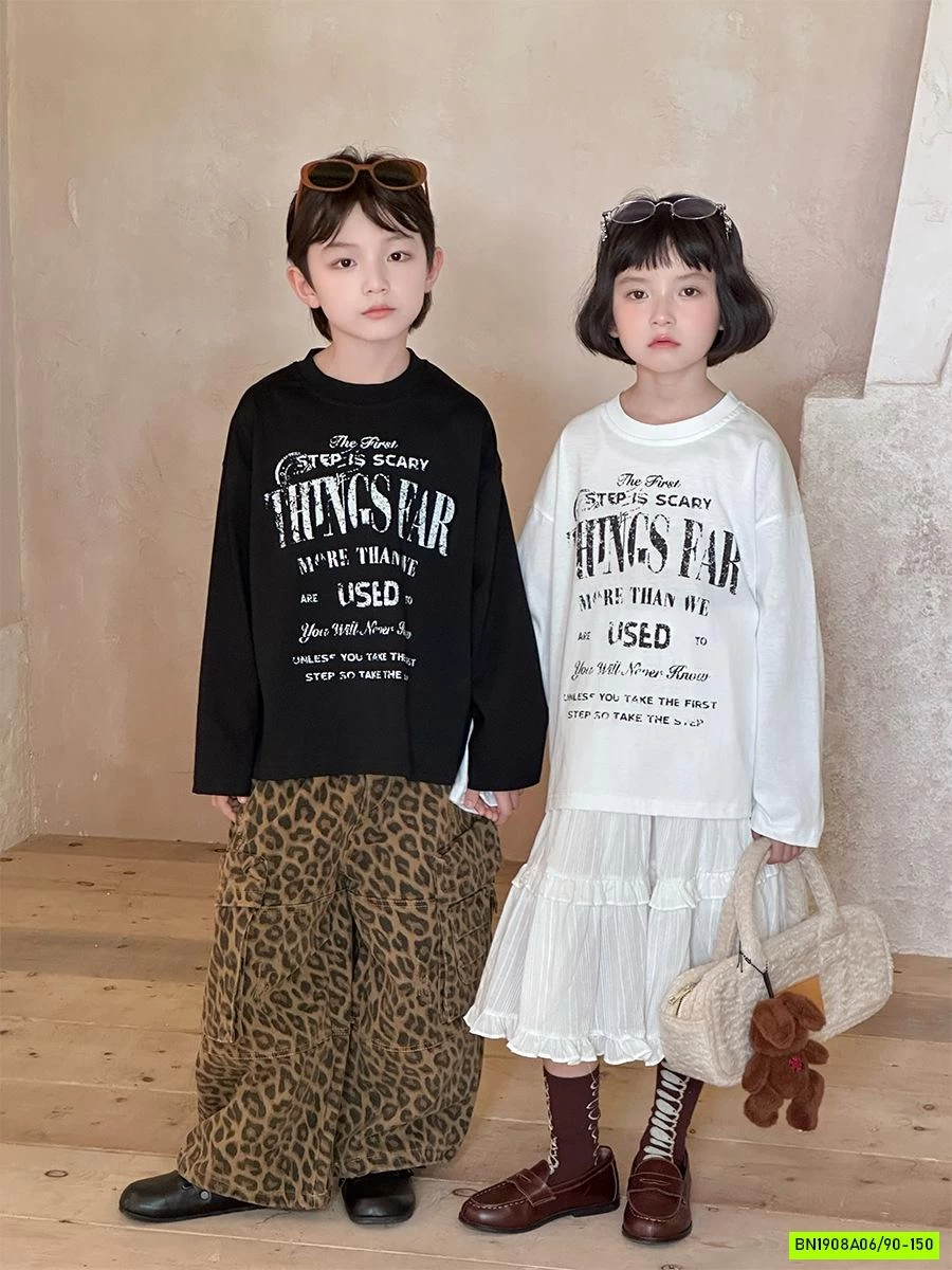 ÁO THUN DÀI TAY IN CHỮ