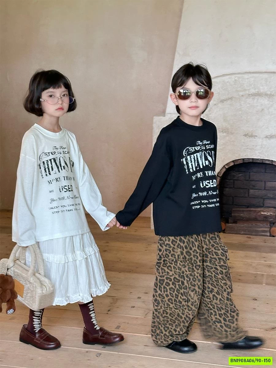 ÁO THUN DÀI TAY IN CHỮ