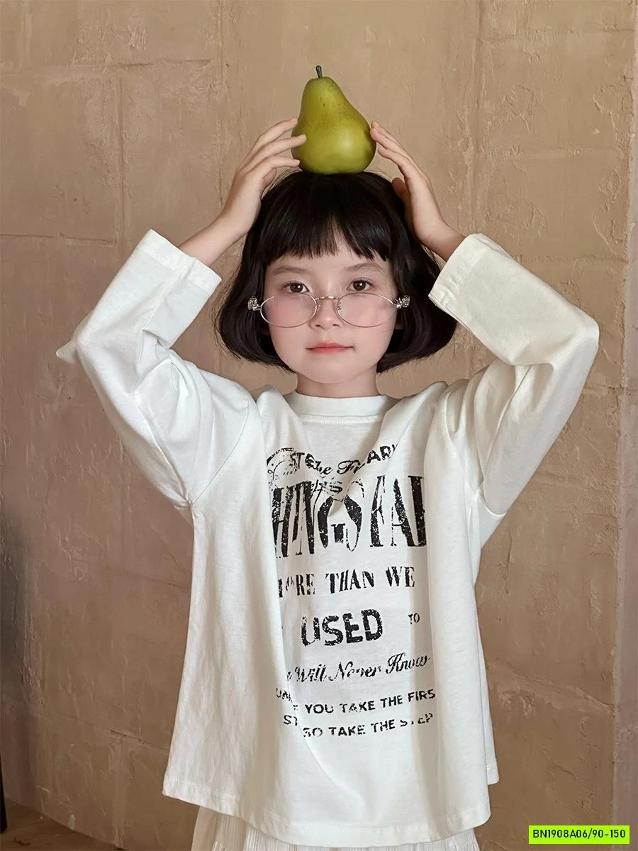 ÁO THUN DÀI TAY IN CHỮ