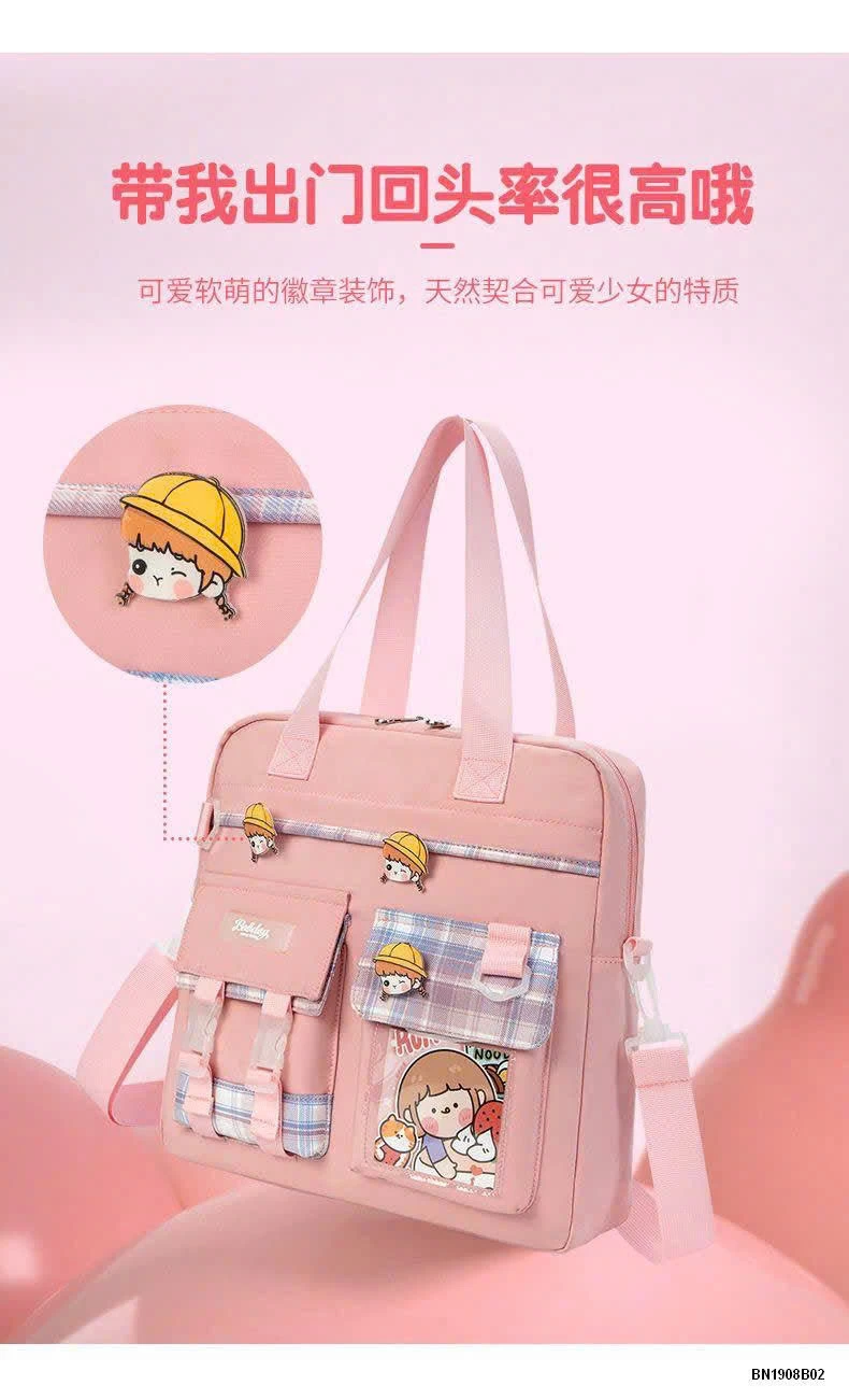 TÚI HỌC THÊM HÃNG BOBDOG PHẢN QUANG