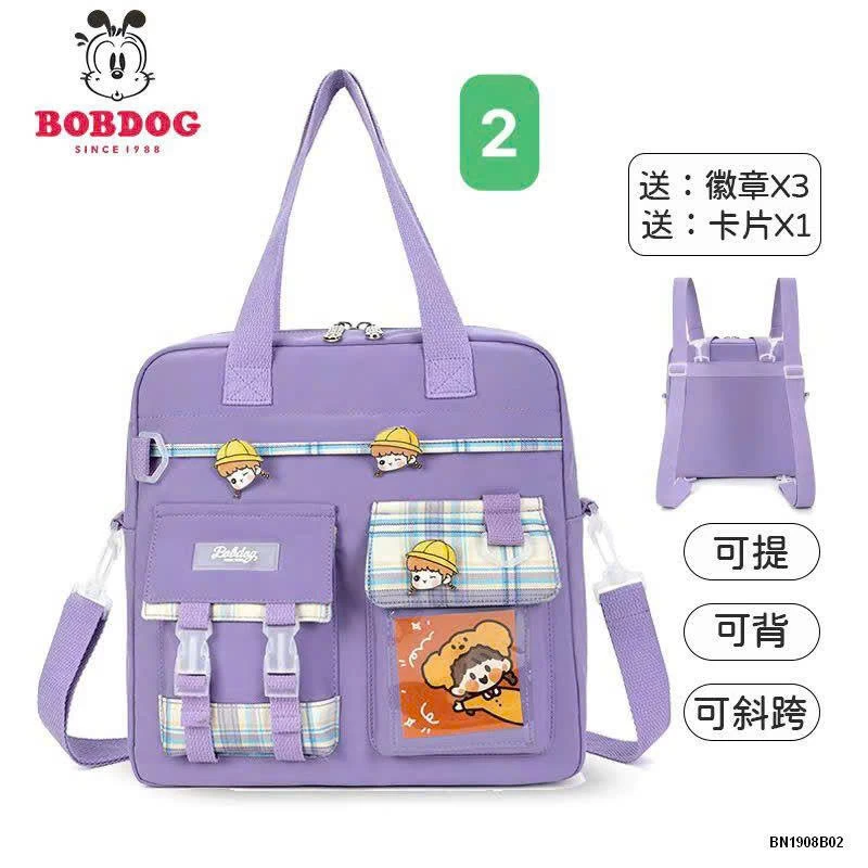 TÚI HỌC THÊM HÃNG BOBDOG PHẢN QUANG