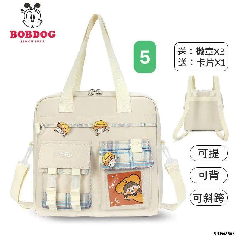 TÚI HỌC THÊM HÃNG BOBDOG PHẢN QUANG