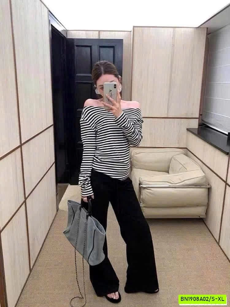 QUẦN SUÔNG COTTON DÂY RÚT EO NHÀ Mosequeen