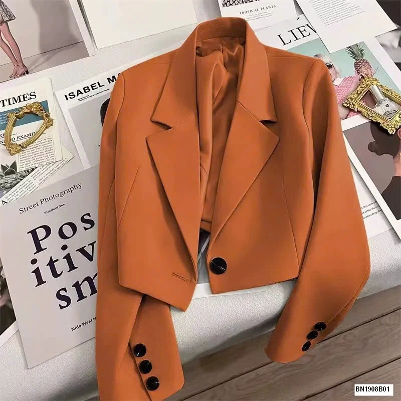 ÁO BLAZER DÁNG NGẮN NỮ
