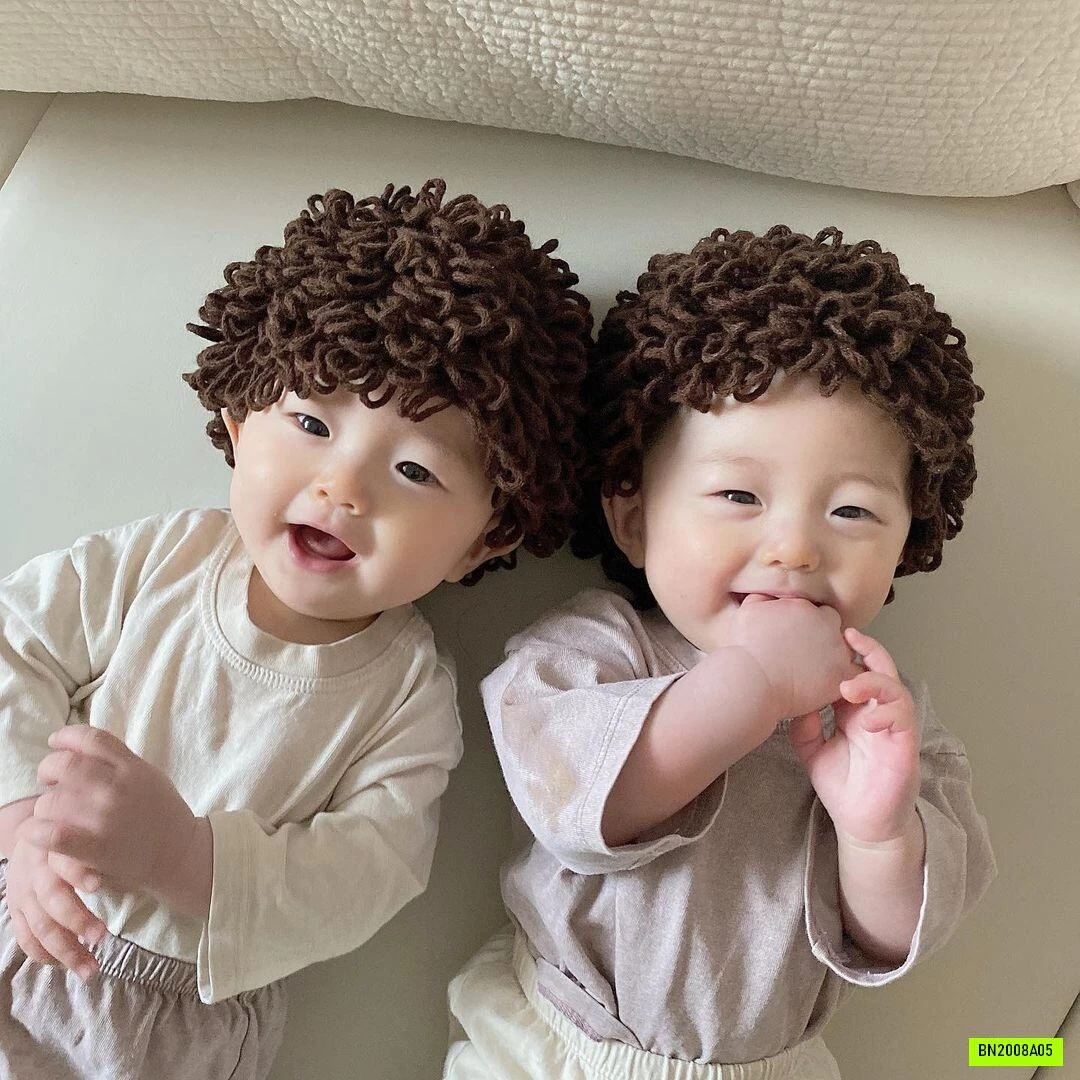 MŨ LEN TÓC GIẢ KUTE