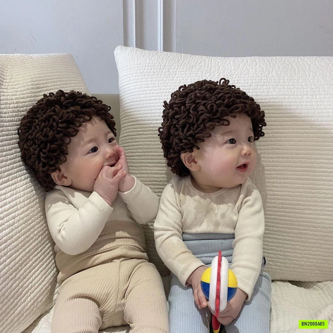 MŨ LEN TÓC GIẢ KUTE