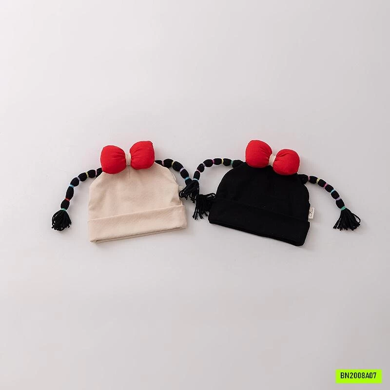 MŨ COTTON GIẢ TÓC TẾT ĐUÔI SAM