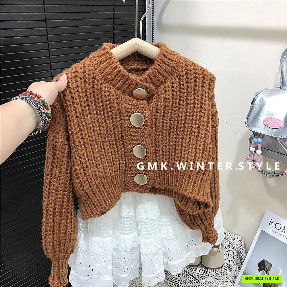 CARDIGAN LEN MIX CV DÁNG DÀI