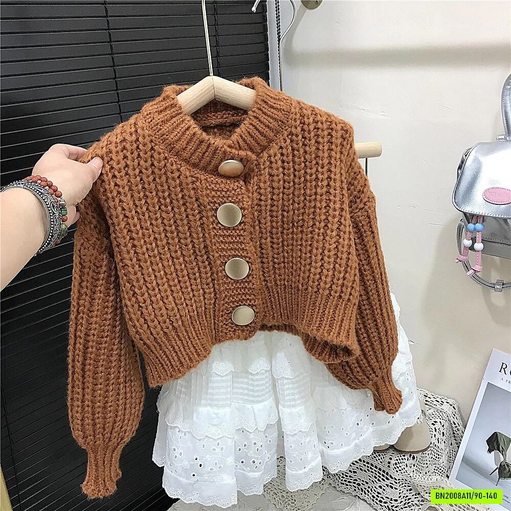 CARDIGAN LEN MIX CV DÁNG DÀI