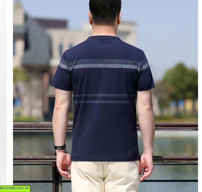 ÁO THUN NAM TRUNG NIÊN CỔ TRÒN
