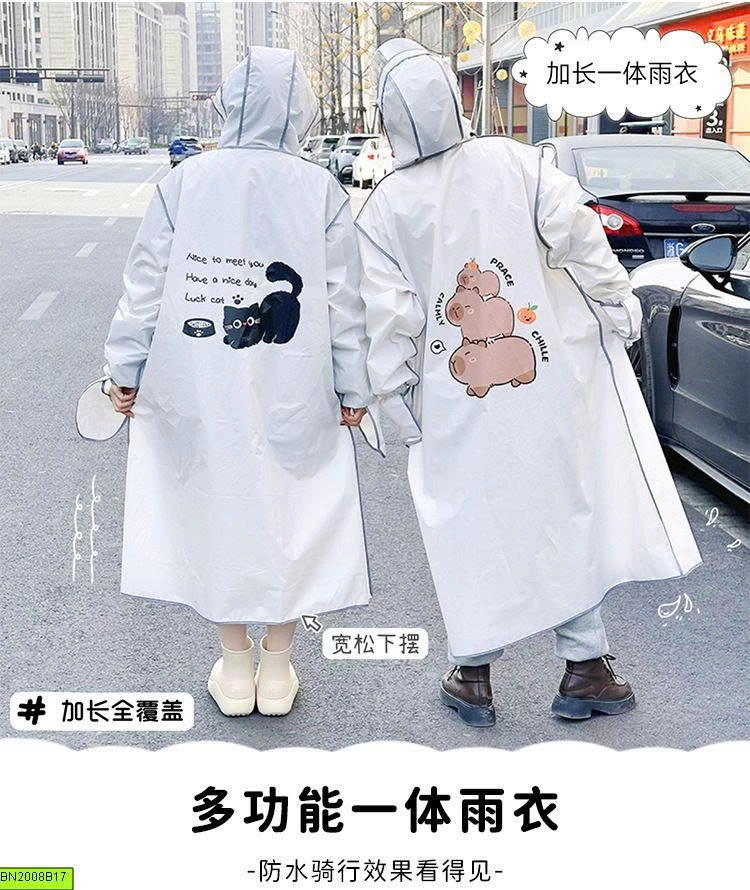 ÁO MƯA THỜI TRANG KUTE