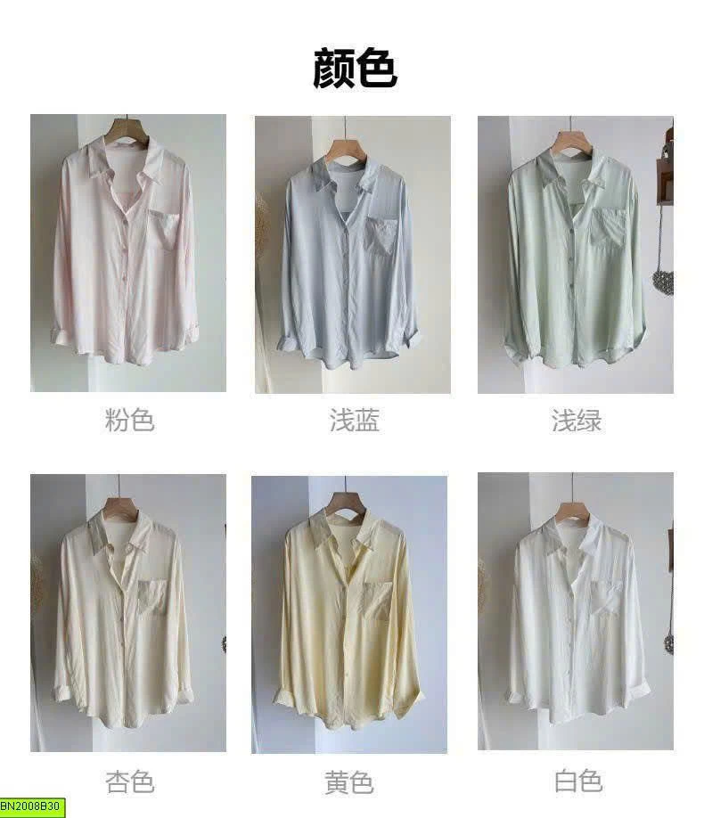 ÁO SƠ MI DÀI TAY NỮ