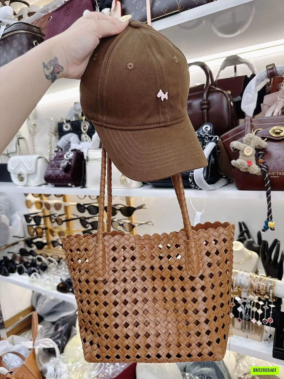 MŨ KẾT LOGO NGỰA RETRO CỰC TÂY