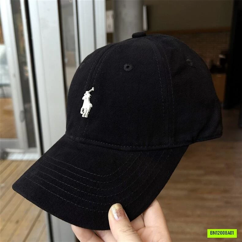 MŨ KẾT LOGO NGỰA RETRO CỰC TÂY