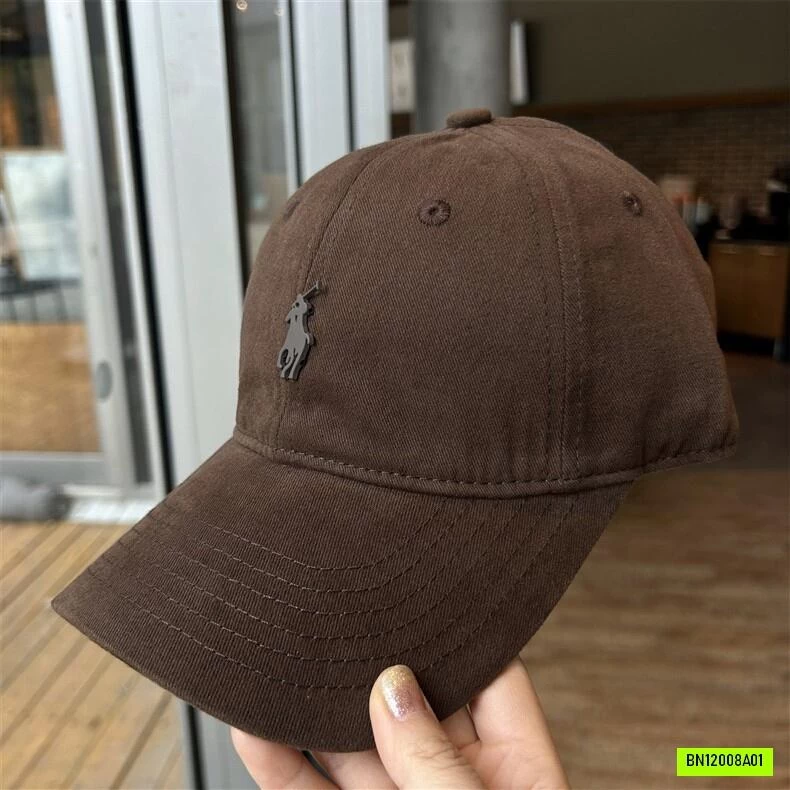 MŨ KẾT LOGO NGỰA RETRO CỰC TÂY