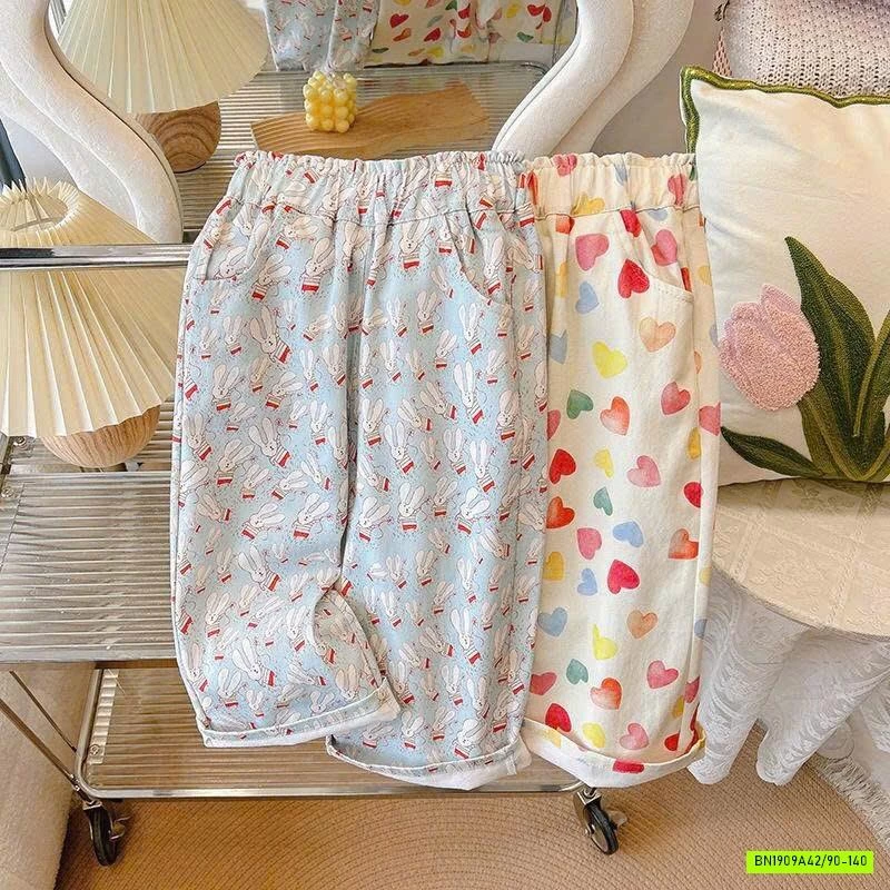 QUẦN SUÔNG THÔ MỀM HỌA TIẾT