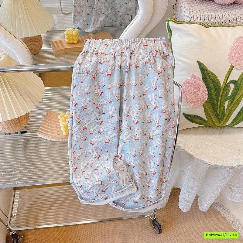 QUẦN SUÔNG THÔ MỀM HỌA TIẾT